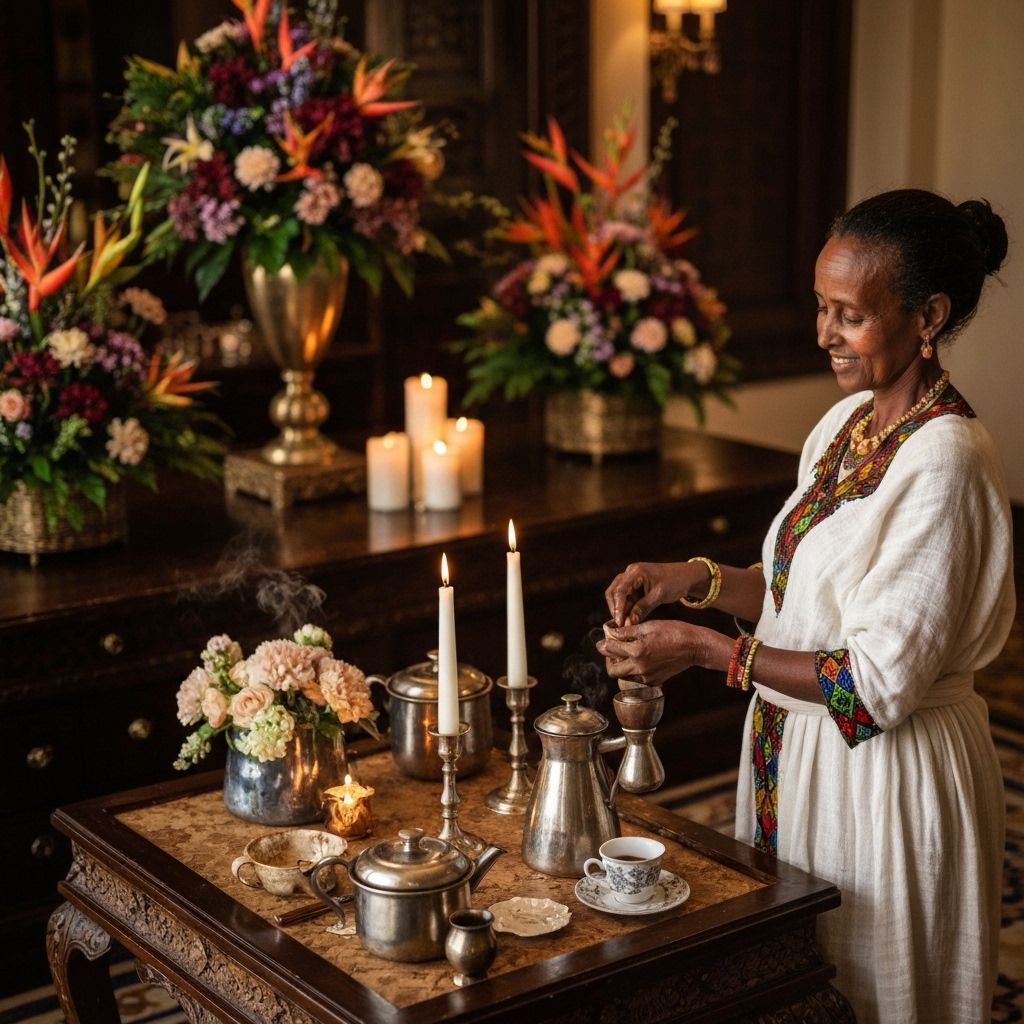 Ethiopian Coffee Ceremony
